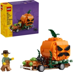 Lego Iconic pickup cu dovleac pentru Halloween