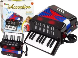 Acordeon pentru copii – instrument muzical – negru