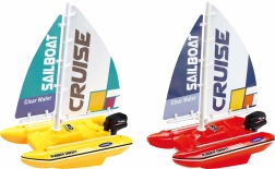 Barcă catamaran pe baterii