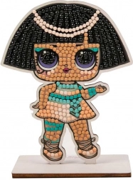 Pictură cu diamante LOL Surprise: Faraonka CRYSTAL ART