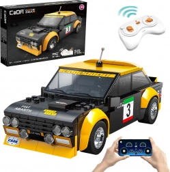 Set de construcție CaDA RC mașină de curse FIAT ABARTH 131, 216 piese, Dual Mode