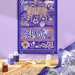 Pictură pe mătase Atelier 10 de la DJECO