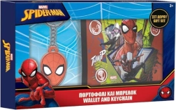 Portofel pentru copii cu breloc Spider-Man