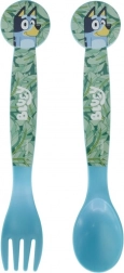 Tacâmuri pentru copii BLUEY – set 2 piese