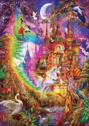 Puzzle Castelul Curcubeu 500 piese