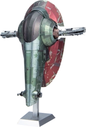 Puzzle metalic 3D Star Wars: Boba Fett Starfighter METAL EARTH ICONX