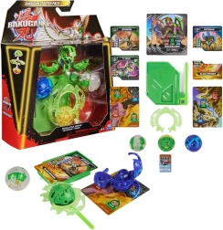 Set de start Bakugan Special Attack Ventri, Octagon și Trox cu 3 figurine