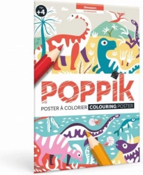 Poster de colorat Dinozauri