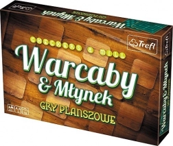 Jocuri de masă pentru familie Dame și Moară de la Trefl