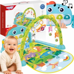 Woopie pătură de joacă pentru copii cu arc cu dinozauri