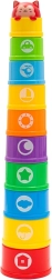 Pahare numerotate pliabile cu melodie BABY MIX, 10 piese
