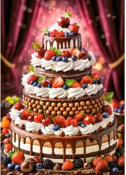 Puzzle Cherry Pazzi Dietă echilibrată 1000 de piese