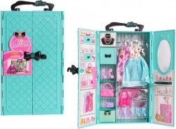 Masă de toaletă cu accesorii Albastru