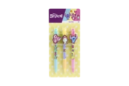 Set de pixuri gel STITCH cu clips mare, 3 buc