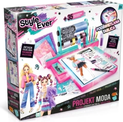 Epee Proiect Modă – set creativ cu planșă luminoasă (versiunea nouă 2025)