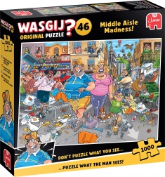 Puzzle JUMBO WASGIJ 46 Nebunia străzii principale 1000 piese