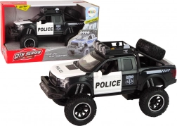 Vehicul off-road Raptor Police Black Uși deschise Lumini și sunete