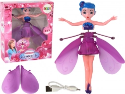 Păpușă zână zburătoare magică controlată manual Fairy Doll