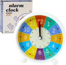 Ceas deșteptător colorat pentru copii fără tic-tac