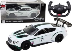 Mașină RC 1:14 BENTLEY Continental GT3 albă