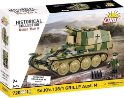 Set de construcție cobi sturmpanzer 38(t) grille ausf. m 1:28, 720 piese