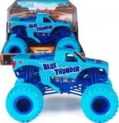 Monster truck MONSTER JAM Blue Thunder 1:24 model metalic