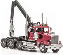 Model 3D din metal Western Star 4900 cu bușteni