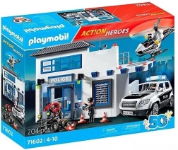 Action Heroes 71602 Set figurine stație de poliție