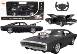 RC Dodge Charger R/T controlat de la distanță 1:16, culoare neagră