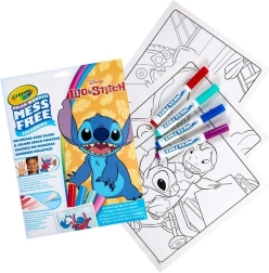 Crayola carte de colorat Lilo și Stitch Colour Wonder + 4 markere