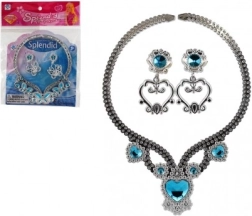 Set sclipitor de bijuterii pentru copii – colier și cercei