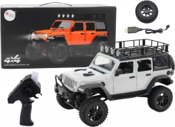 Mașină RC off-road 2.4G cu tracțiune 4x4 – gri