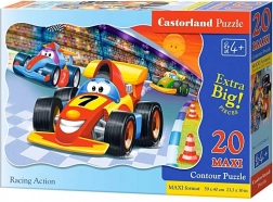 Puzzle maxi 20 piese Racing Action – Racing