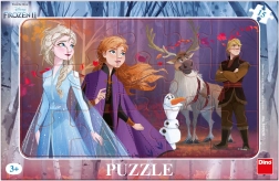 Puzzle Frozen II cu Kristoff – puzzle de masă cu 15 piese