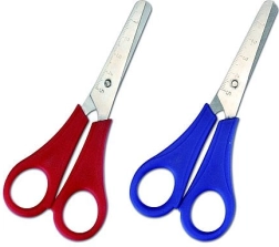 Foarfecă școlară CONCORDE Light 13 cm cu riglă