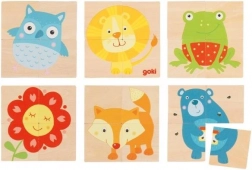 Goki animale de lemn karemo