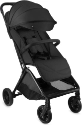 Cărucior sport MoMi Andrea – negru, cu auto-pliare
