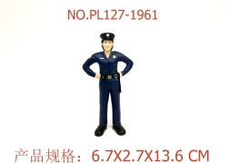 Figurină polițistă 13,6 cm