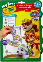 Crayola forme și culori PAW PATROL – carte de activități de colorat