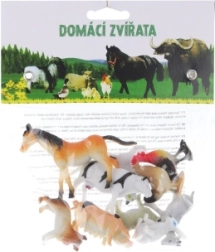 Animale domestice – set de 10 figurine din plastic în săculeț