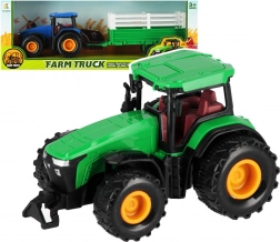 tractor cu remorcă pull-back pentru copii 3+