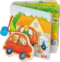 GOKI carte ilustrată din lemn – Plecăm în vacanță