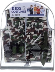 Costum de soldat pentru copii cu set de accesorii