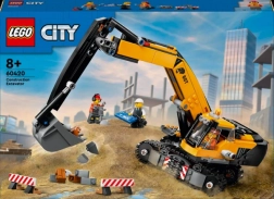 lego city excavator galben 60420