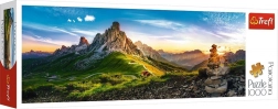 Puzzle 1000 de piese Passo di Giau, Dolomiți - Panorama