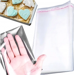 Pungi autoadezive din celofan OPP 16 × 20 cm, 100 buc