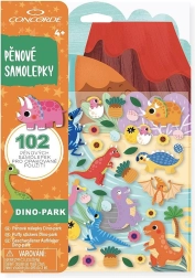 Autocolante din spumă Dino park CONCORDE