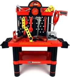Masă de lucru pentru copii Superior – Set de joc cu unelte