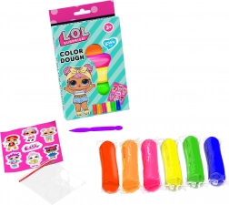 L.O.L. Surprise! pastă modelatoare cu uscare rapidă – set de 6 pachete