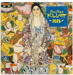 Calendar cu notițe cu imagini de Gustav Klimt 2026